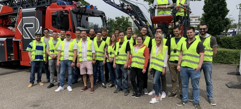 FTMT1 besucht Rosenbauer Karlsruhe