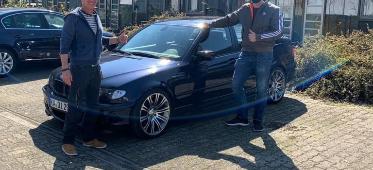 Schüler spendet seinen BMW