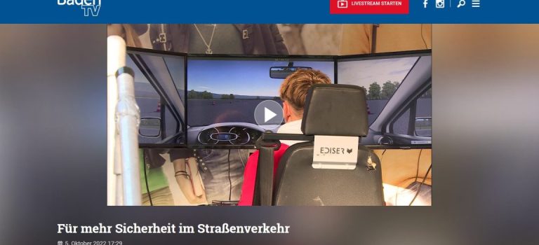Baden-TV: Verkehrssicherheitstag an der CBS