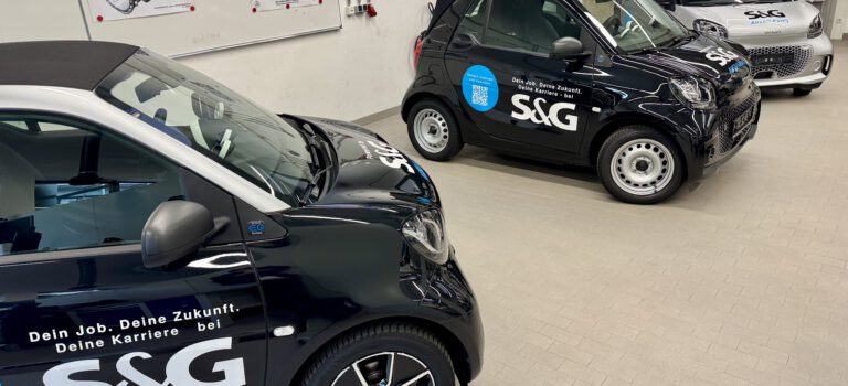 S&G Automobil AG spendet vier vollelektrische smart