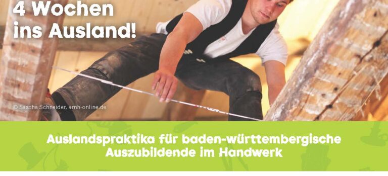 Neue Ausschreibungen für Auslandspraktika im Herbst 2026